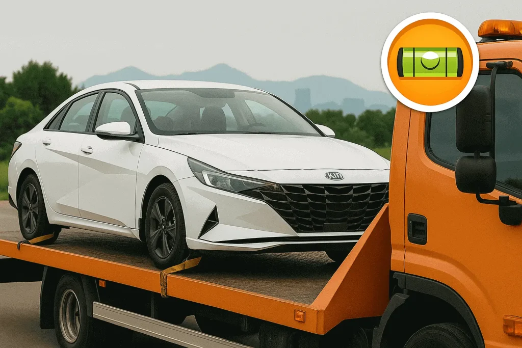 حمل استاندارد خودرو.امداد هیوندای کیا